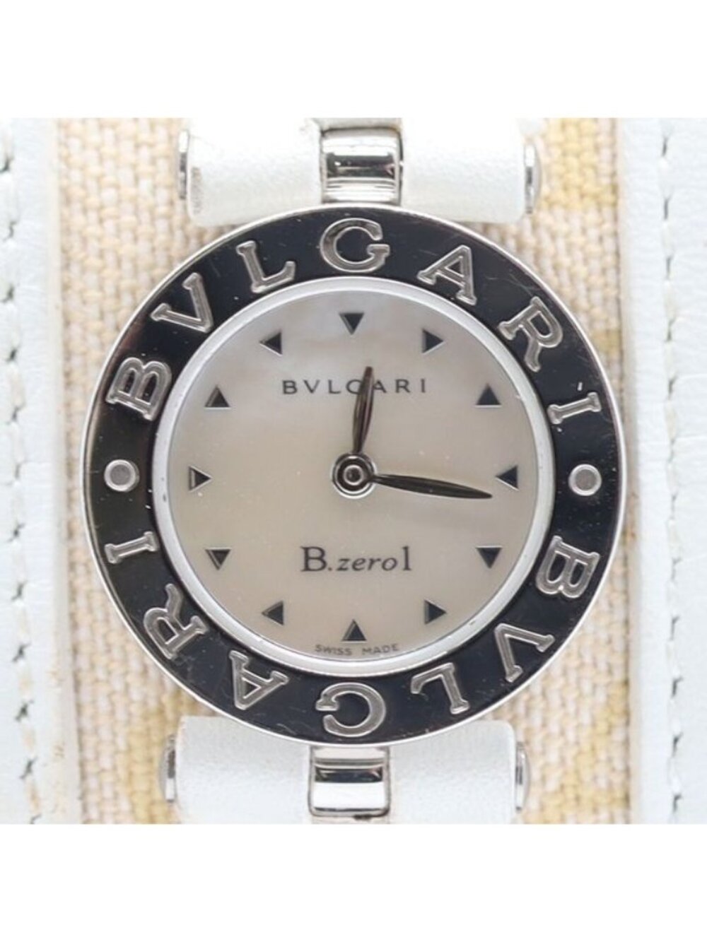 Bvlgari B Cellone White Shell Dial Watch